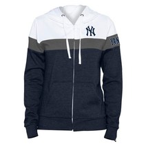 뉴욕 양키스 Color Block 뉴에라 Full Zip 후드y