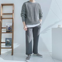 남녀공용 스판 밴딩 와이드 팬츠 S-3XL (1971)