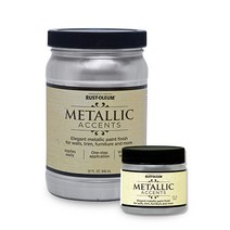 [RUST OLEUM] 금속느낌의 장식용 페인트! 메탈릭 엑센트(2oz 32oz), Harbor Sky/32oz