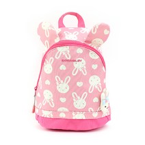 로라앨리 앤 백팩 가방 여아 키즈 유아 아동 어린이 초등 캐릭터 메쉬 보조가방 토끼
