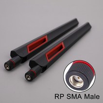 2pcs 10 dbi 듀얼 밴드 와이파이 안테나 2.4g 5g 5.8gh 범용 안테나 증폭기, BKB