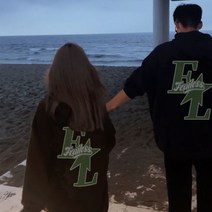 루라 커플룩 가을 후드 가을룩 프리미엄 감정인절 선물