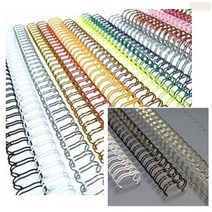 철제 제본링 철재 재본링 학원 분철 스프링 3대1 학교 건축사 설계 도면 링, 은색 12점7mm 200개