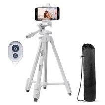 카메라 스마트폰 삼각대 SEL-TRD150 히든화이트 리모컨 풀세트, SEL-TRD150 화이트