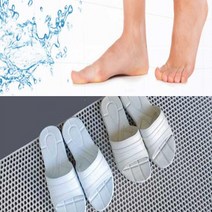 원씽 유아 화장실 바닥 매트, 민트-소(60*120), 1장