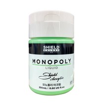 쉴드 모노폴리 아크릴물감 낱색 (250ml)66색, 606 Apricot yellow