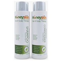 Honeyskin - Pure & Organic 허니스킨 샴푸 앤 컨디셔너 16oz(454g) 2종