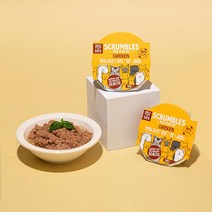 스크럼블즈 고양이 전연령용 그레인프리 습식사료 치킨, 닭, 16개, 85g