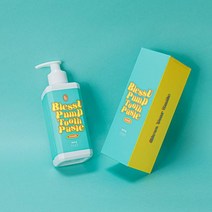 블레쥬 펌프치약 프레쉬_300g 대용량치약 구취제거 입냄새제거 바질레몬향, (21%할인) 2개