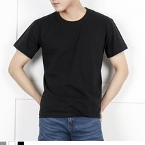 기본 이너로 입기좋은 남성 여름 반팔 면티셔츠 3색 흰티