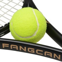 테니스 용품 FANGCAN-트레이닝 테니스 공 65mm 좋은 리바운스 초보자용 표준 트레이닝 공 1 개, 단일옵션
