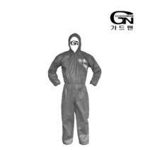 가드맨 SMS 원피스 보호복 (회색) (1박스-24EA)미세 분진, 색상:회색|사이즈:XL