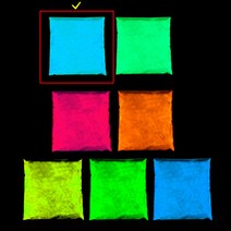 초고휘도 블루 100g 야광가루 분말 파우더 안료 과학