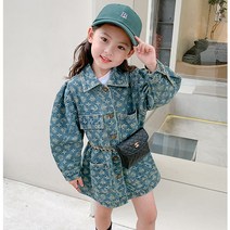 루라줌) 아기 유아 아동 키즈 어린이 돌아기 남아 여아 공용 주니어 Top 루즈핏 롱 청자켓 잠바 봄 가을 간절기 자켓 아기옷 바람막이 북유럽풍 외투 점퍼 데일리룩