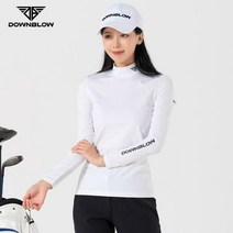 다운블로우 DBFWLW-2000-1W 여자 골프웨어 기모 이너 티셔츠 여성상의