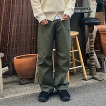 m65 와이드 남여공용 카고 팬츠 (2컬러)