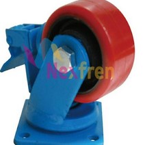 단조캐스터 브레이크 TB5 70 5 개 70 174mm 1 000kg