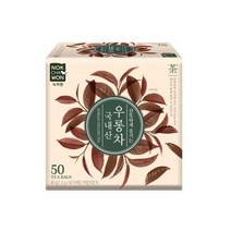 녹차원 간편한 [녹차원]국내산 우롱차 50티백 명절 부모님 지인 선물 회사 탕비실 손님접대, 17개