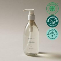 아로마티카 95% 유기농 알로에 베라 젤, 300ml, 2개