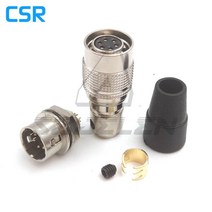Hirose 커넥터 6pin 커플러 HR10A-7P-6s/HR10A-7R-6p Plug female 및 socket, 01 6pin Plug female
