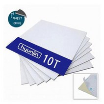 [현진아트]단면 접착 폼보드 10T 20개입 (600x900m m), [6349201]옵션없음