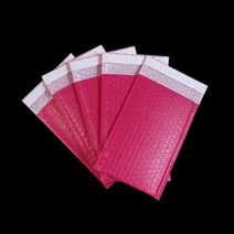 기타 바보사랑[니모키즈]소량 에어캡 뽁뽁이 안전봉투 19X20cm+4cm 핑크 10P, 내경16X19cm+4cm