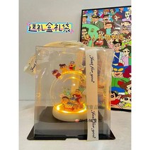 소품 카페 기념일 선물 인형 감성 키덜트 조명 자취방 장식 인테리어 거실, 크레용 작은 새로운 야간 조명 기프트 박스 모델 완성품