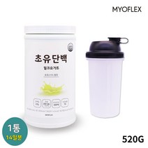 초유 단백질 분말 초유 프로틴 파우더 쉐이크 완전단백질 영양식 균형 보충제 쉐이크 파우더 단백질 프로틴 포대유청 농축유청단백질 보충제 특집, 1통, 520g