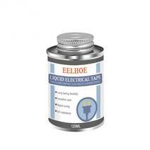 실리콘 실란트 액체 테이프 절연 방수 전기 고온 방지 난연 접착제 하드웨어, 협력사, 125ml 흰색