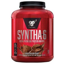BSN 비에스엔 신타6 유청 단백질 초콜릿 밀크 쉐이크 2.27kg 웨이 프로틴 Syntha-6, 1개