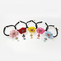 [러블리리본] 한복 양금사 배씨머리띠