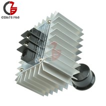 전압조절기AC 220V 5000W SCR 전압 조정기 디밍 LED 조광기 모터 속도 컨트롤러 온도 조절기 전원 공급 장, 협동사, 한개옵션0