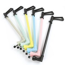 스쿳앤라이드 손잡이 유아 씽씽카 붕붕카 킥보드 핸들 악세사리 킥1 부모 푸쉬바 나들이 산책 선물, 블랙 1