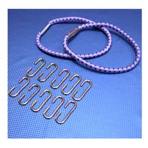 맥스오토 으뜸체인용 강화고무링2P/연결고리10P세트(사슬/케이블/우레탄체인호환가능) /중형(약16cm원형) 케이블체인반도세트 체인밴드고리, 중형/약16cm원형(강화고무링2개+금속고리10개)