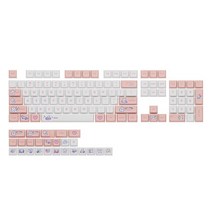 PBT 소재 XDA 높이 볼캡 열승화 모티브 패턴 130키 빅 풀세트 범용 기계식 키보드 키캡, 색깔9
