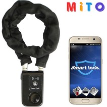 미토 자전거 킥보드 오토바이 알람자물쇠 번호형 스마트폰 연동형, ML-3(스마트폰 연동형)