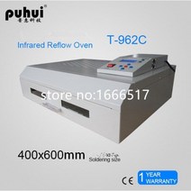 T-962C 적외선 IC 히터 리플로우 솔더 오븐 기계 2500 W 400x600mm 고품질, 220V