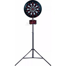 전자다트 다트게임 대형 GRANBOARD 다트 플레이트 브래킷 전자 대상 선반 범용 기계, [04] 브래킷 + 휴대폰 클립