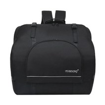 60-120 베이스 아코디언 휴대용 가방 두꺼운 패딩 공연 가방 케이스 배낭 방수 블랙 악기 액세서리