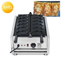 상업용 일본 와플 어묵 빵 메이커 전기 크로와상 붕어빵 기계 철 스낵 와플 빵집 기계, 220v za 플러그