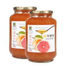 씨밀레 꿀자몽차 2kg 2개세트, 2개