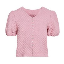 JJ지고트 와플 볼륨 블라우스 GP5N0BL521 534426