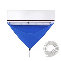 휴대용 분할 에어컨 청소 가방 가정용 S M L 커버 먼지 방지 도구, 11 M with 2m tube