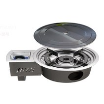 라라키친 업소용 가스렌지 가스로스타 부탄가스 로스타 테이블, 1개, 엘엔쥐로스타(LNG)