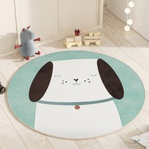 타이거 원형 러그 호랑이 포인트 매트 거실 호피 인테리어 카페트