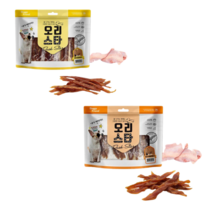 내아이를위한 건강식 강아지오리고기 반려동물간식 초소형, 1개, 슬라이스 300g