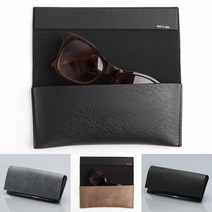 케이스 선글라스 인조 가죽 자석 여닫이 생활 방수 안경 휴대용 파우치 보관 수납 집 홀더 썬글라스