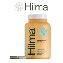 힐마 버터버 스피루리나 분말 쐐기풀 머위 추출물 머위 사이너스 서포트 Hilma 비건 120캡슐