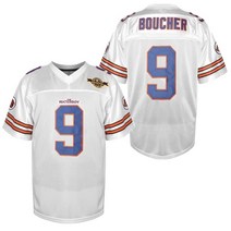 미국 축구 유니폼 럭비저지Bobby Boucher Jersey 9 워터보이 축구 저지 50 주년 아담 샌들러 영화 머드 도, 02 9 White_02 M