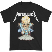 ROCKPANDA Metallica Scales Skull 반팔티